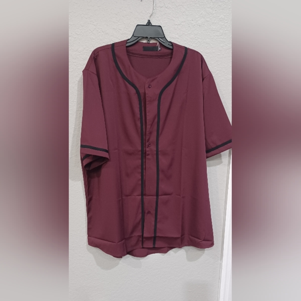 Mens 2XX button front shirt